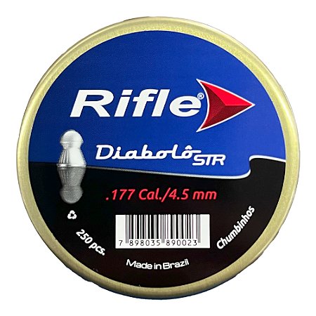 Chumbinho Rifle Diabolô STR 4.5mm 250UN