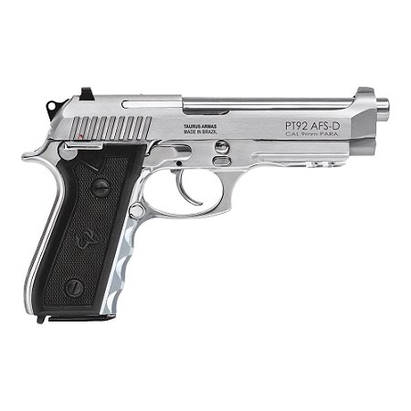 Pistola Taurus 92 AFS-D Calibre 9mm - Inox Fosco