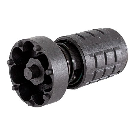 Remuniciador Rápido para Revólver Shotgun Jet Loader 7 Tiros - Preto