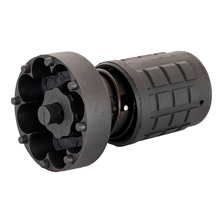 Remuniciador Rápido para Revólver Shotgun Jet Loader 8 Tiros - Preto