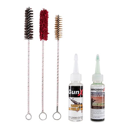 Kit para Limpeza de Armas CorrosionX - Calibre .40