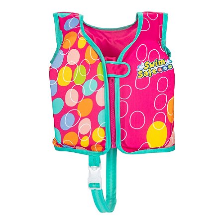 Colete Infantil Bestway Flutuador com Espuma - Rosa