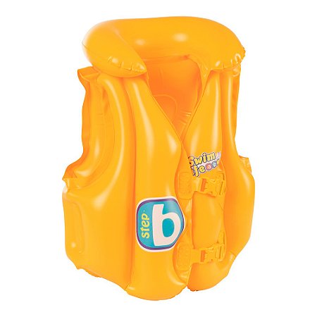 Colete Inflável Bestway Infantil Swim Safe ABC