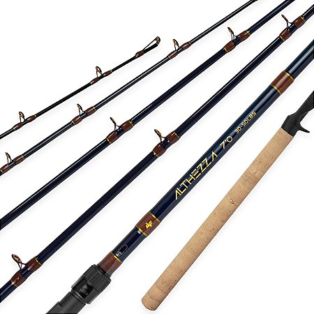 Vara Para Carretilha Albatroz Althezza 7'0" (2,10m) 30-50lbs - Inteiriça