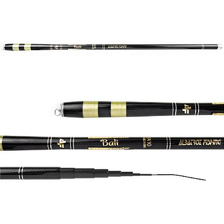 Vara Telescópica Albatroz Fishing Bali 2,70M 88% Carbono - 2705