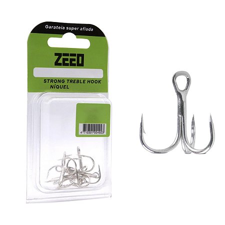 Garatéia Zeeo 3X Strong Treble Hook