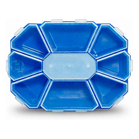 Estojo HI Estojos com 8 Divisões Fixas e Fechamento Individual - ED-08