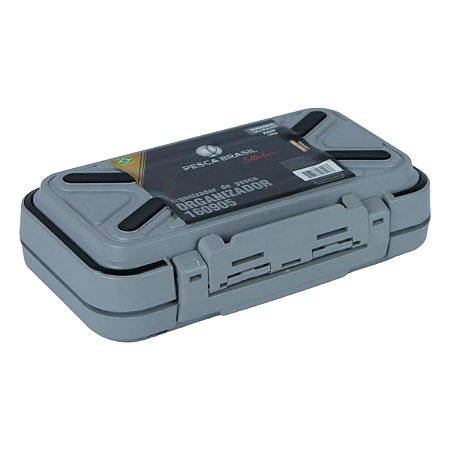 Estojo Organizador Pesca Brasil 160905 para Iscas, Anzóis e Acessórios