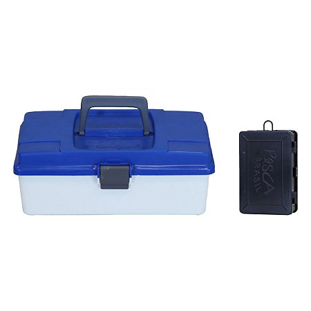 Maleta para Pesca Pesca Brasil PB Box 001 com Estojo Multiuso e Bandeja Interna