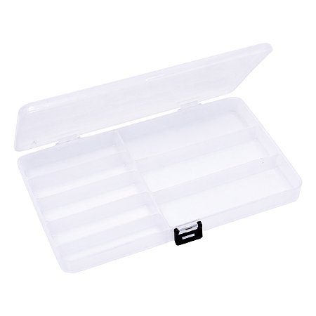 Estojo Organizador Lucky Box Mini com Compartimentos Fixos e Trava de Fechamento