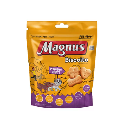 Magnus Biscoitos e petiscos para cães adulto pequeno porte 400g