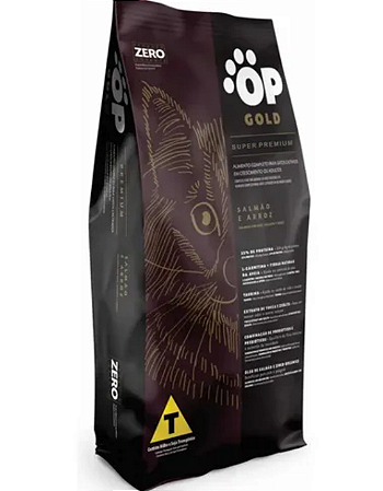 OP Gold Gatos Castrados Salmão e Arroz 10,1kg