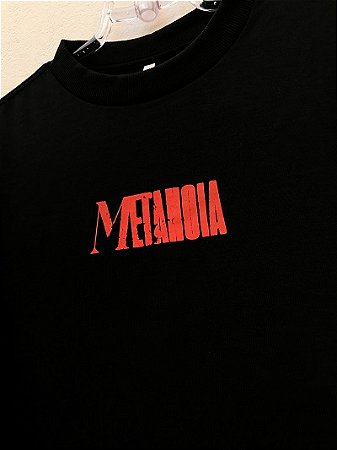 Camiseta streetwear Preta | Metanoia