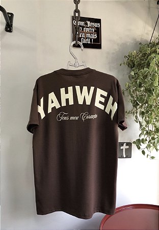Camiseta Oversized | YAHWEH tens meu coração