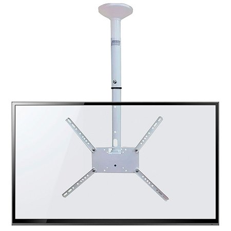 Suporte De Teto Para Tv Até 56 Polegadas Sky31 Branco