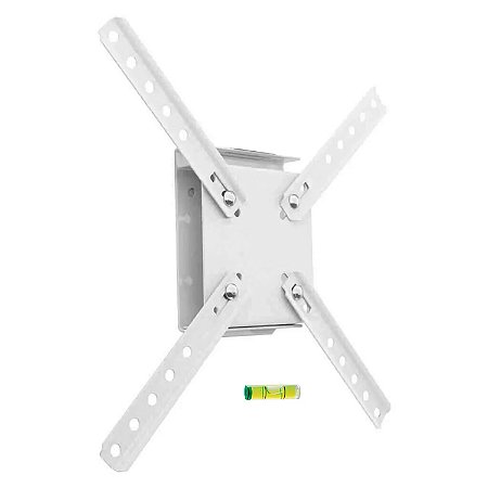 Suporte p/ TV até 55 polegadas c/ Inclinação SBRP110 Branco