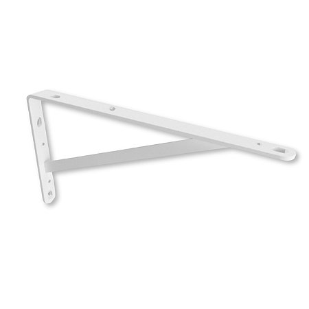 Suporte Mão francesa Pesada 30cm até 110kg Branco - Multivisão