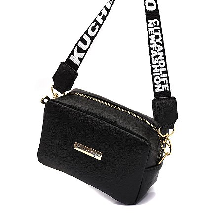 Shoulder Bolsa Feminina Lateral Transversal Ouro