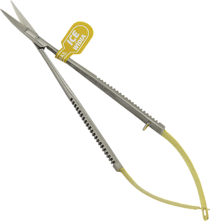TESOURA CASTROVIEJO CURVA WIDIA PREMIUM