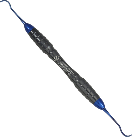 CURETA PARA IMPLANTE Nº 01 ESMERALDA TITÂNIO