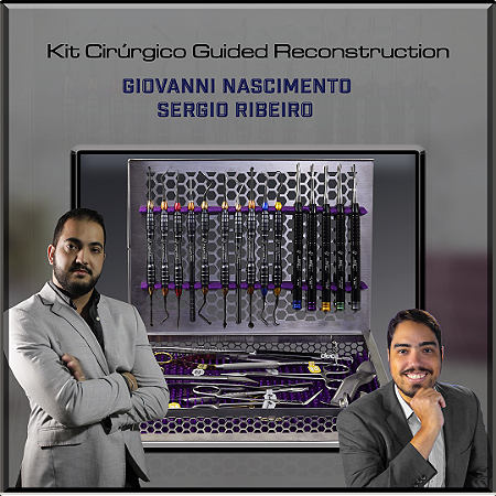 KIT CIRÚRGICO GUIDED RECONSTRUCTION - GIOVANNI NASCIMENTO / SERGIO RIBEIRO - ICE