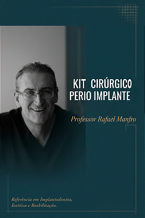 KIT CIRÚRGICO PERIO IMPLANTE MANFRO - ICE