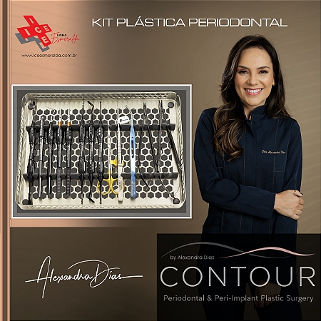 KIT PLÁSTICA PERIODONTAL COUTOUR BY PROF. ALEXANDRA DIAS - ICE