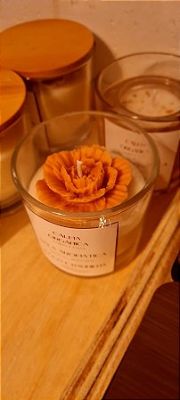 Vela Aromática Perfumada Rosa