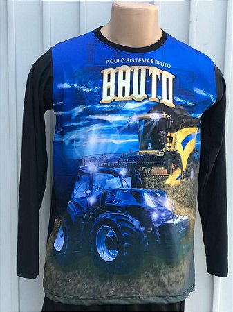 Camiseta Manga Longa com Proteção UV 50+ New Roland