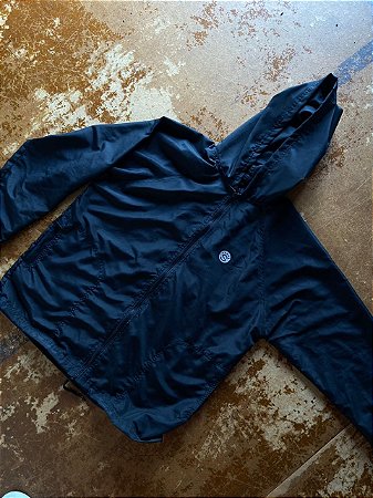 Jaqueta Corta Vento Impermeável Masculina Tactel Ultra Leve Black