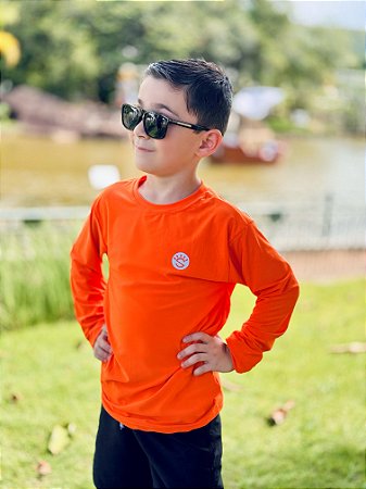 Camiseta infantil proteção solar