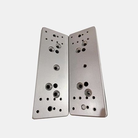 SUPORTE FECHADURA AGL ELETROIMA PV SEM PUXADOR - CROMADA - AGL