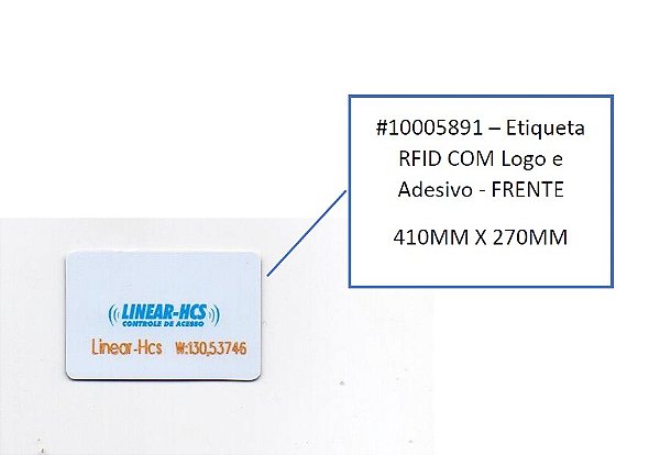 ETIQUETA C/ LOGO E C/ ADESIVO MF - NICE
