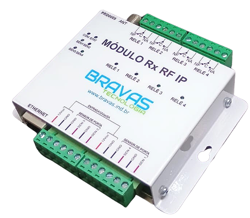 Modulo Receptor RF IP - Bravas