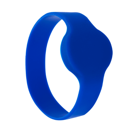 PULSEIRA SILICONE AZUL RFID 125KHZ