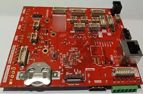 Placa montada do iDBlock V2 - Control iD