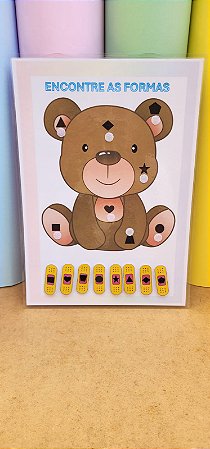 JOGO PEDAGÓGICO - URSO COM CURATIVOS