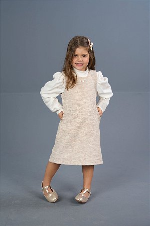 Vestido tweed