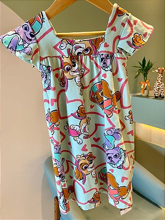 Vestido Patrulha canina