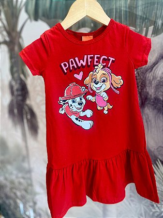 Vestido patrulha canina