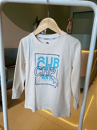 Camiseta manga longa
