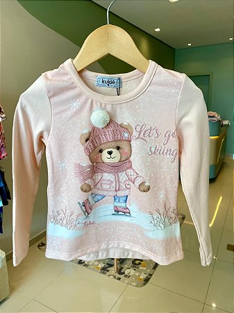 Blusinha coleção ursos