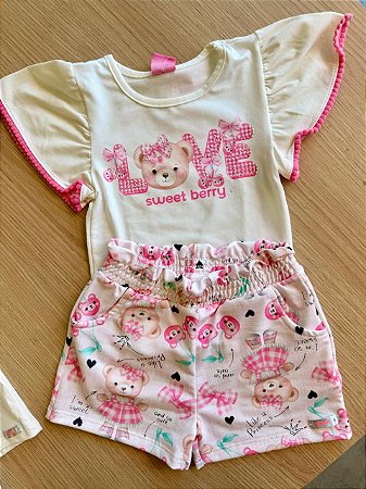 Conjunto coleção ursos ULTIMO TAM 3