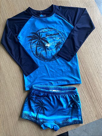 Conjunto com proteção UV 50+
