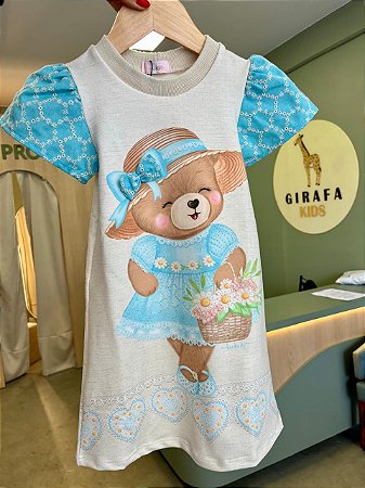 Vestido coleção ursos
