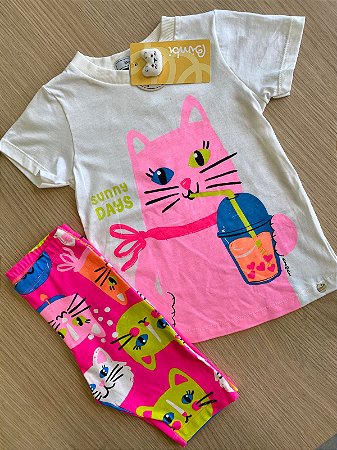 Conjunto coleção gatinhas