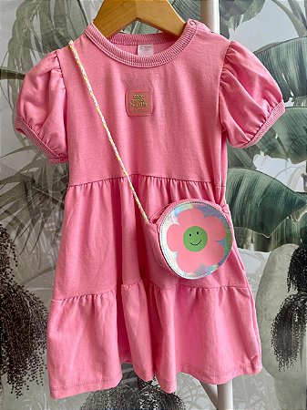 Vestido com bolsinha