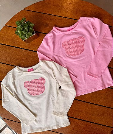 Blusinha com aplicação