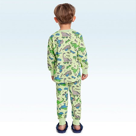 Pijama Dino Brilha no escuro