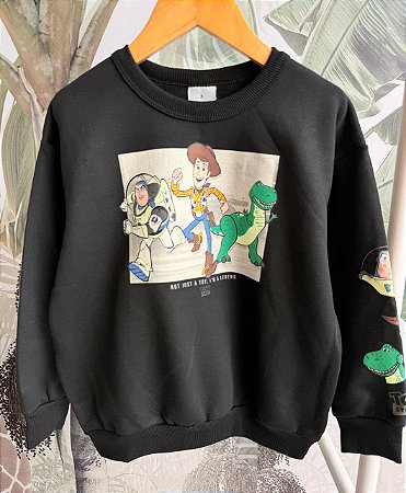Moletom toy story peluciado